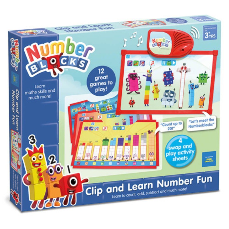 "Numberblocks - Clip & Learn Number Fun"