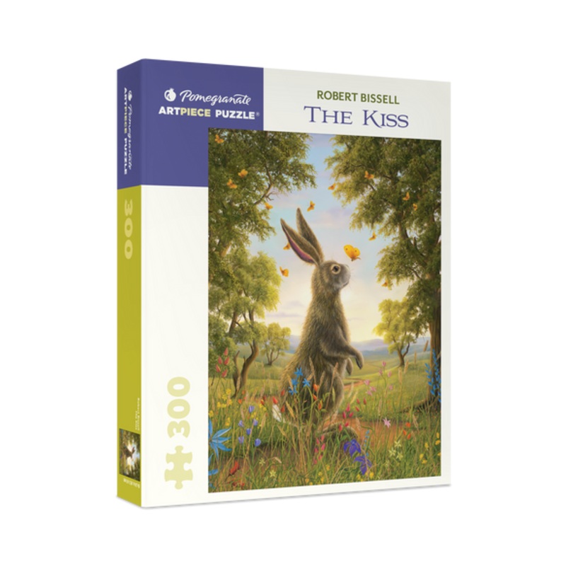 "Pomegranate 300pc Puzzle - Robert Bissell: The Kiss"