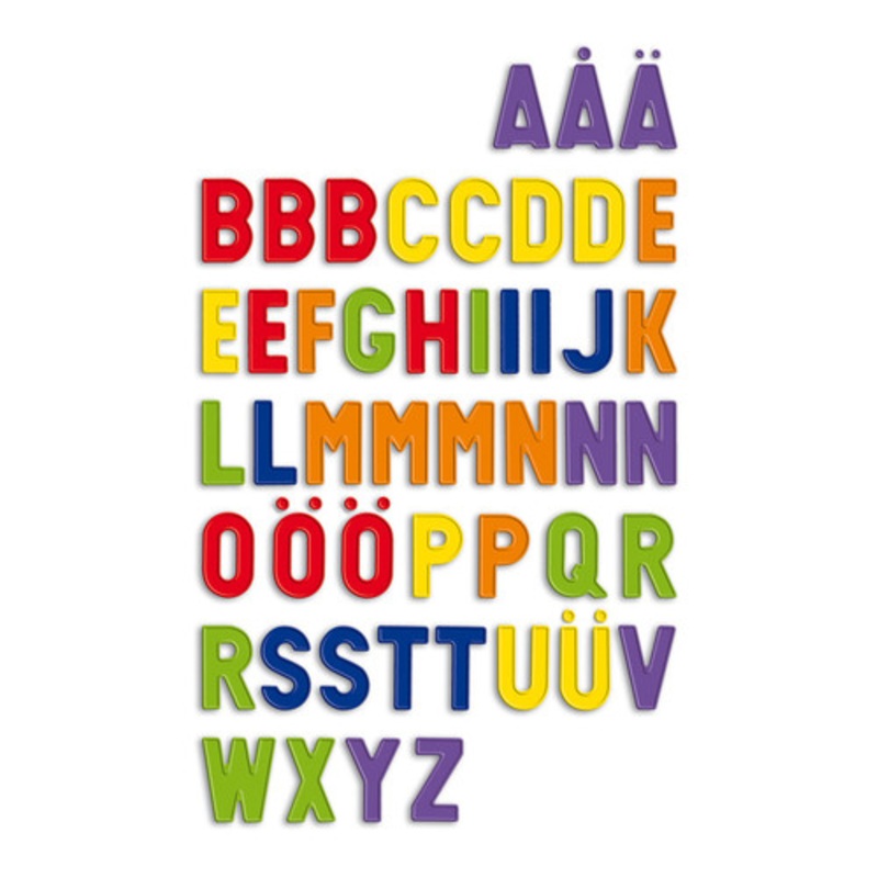 "Quercetti - Magnetic Upper Case Letters | 5461"