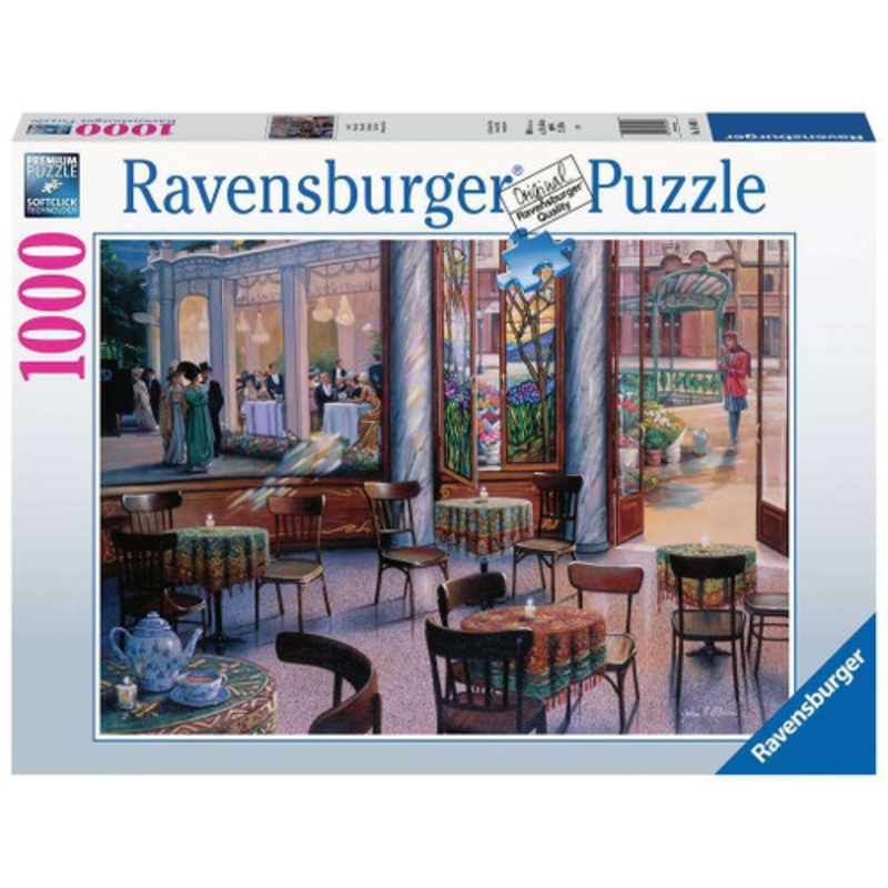 "Ravensburger 1000pc - A Cafe Visit Puzzle"