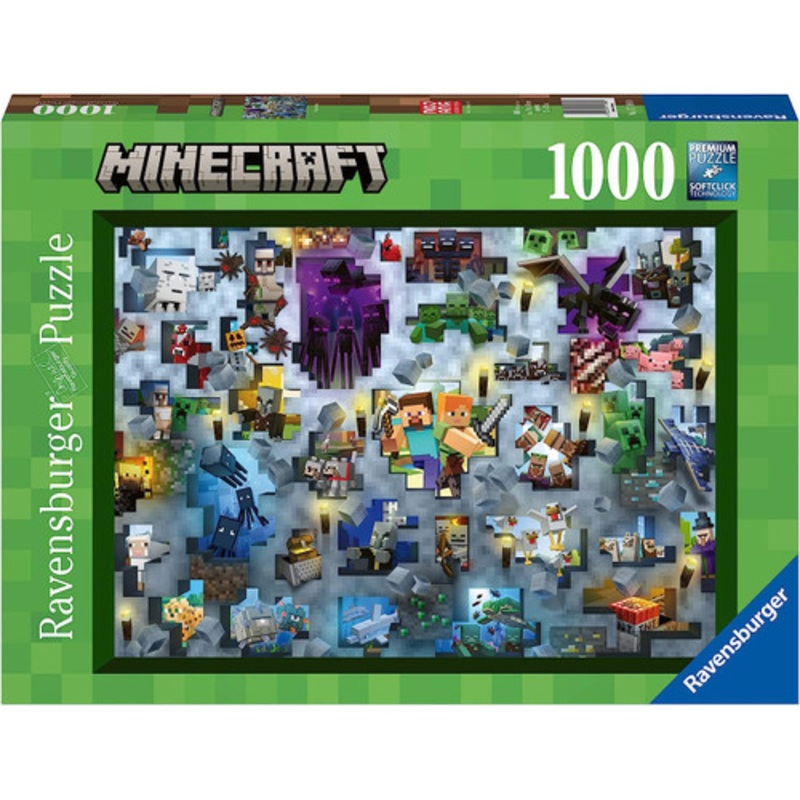 "Ravensburger 1000pc - MinecraftChallengePuzzle"