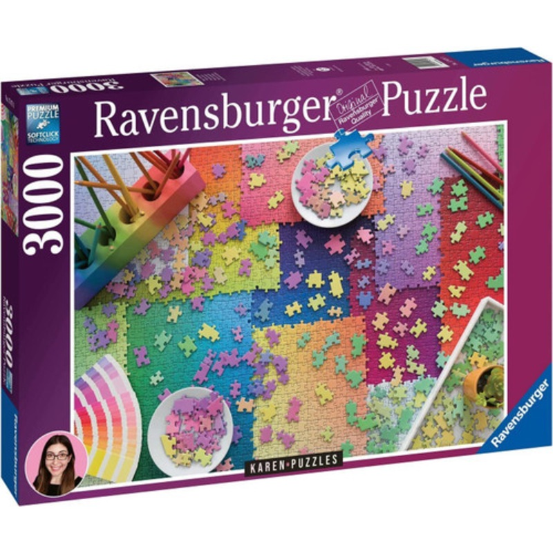 "Ravensburger 3000pc - Puzzles on Puzzles Puzzle"