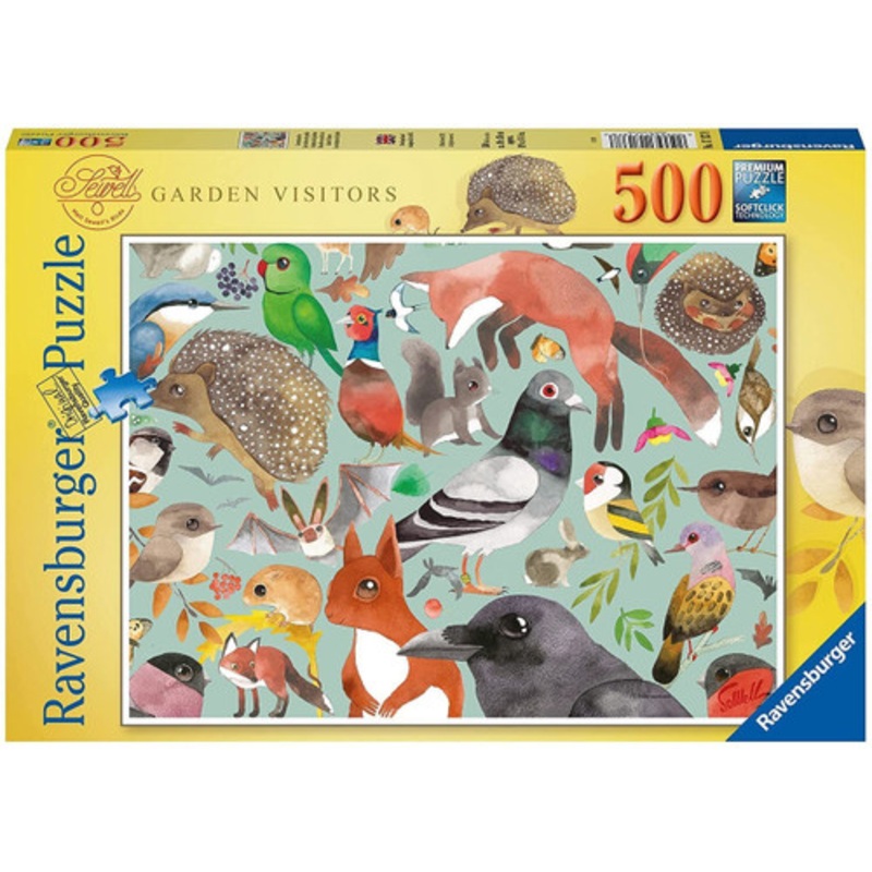 "Ravensburger 500pc - Garden Visitors Puzzle"