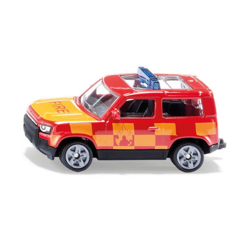 "Siku - 1568 - Land Rover Defender Fire Brigade"