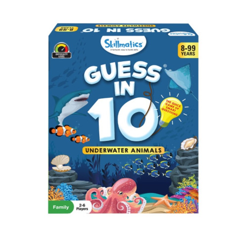 "Skillmatics - Guess in 10 - Underwater Animals"