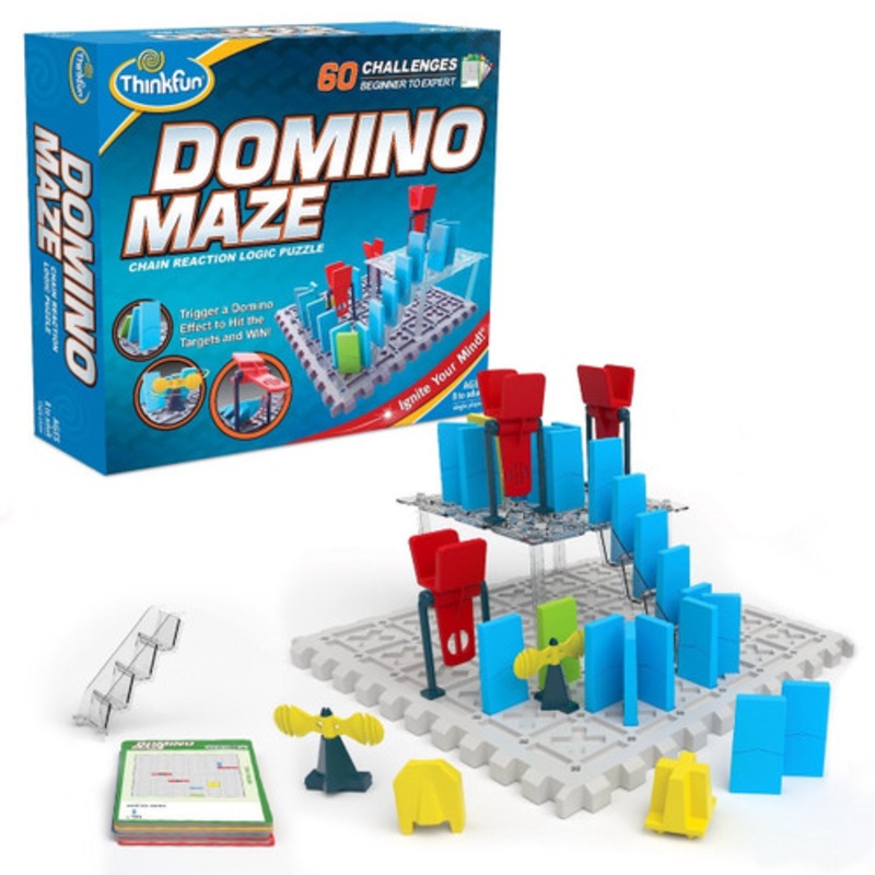 "ThinkFun  Domino Maze"