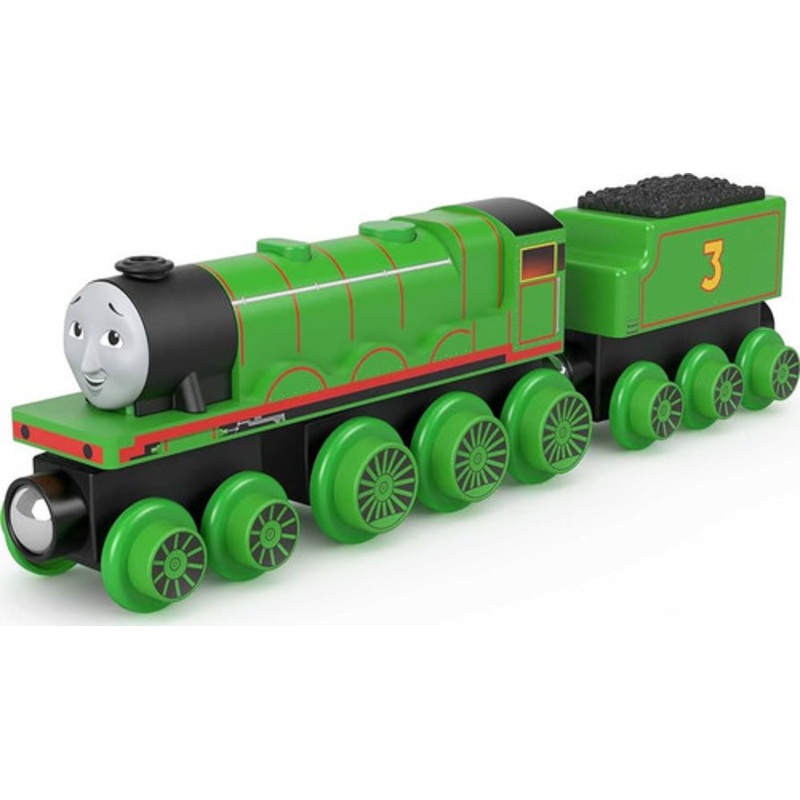 "Thomas & Friends Wooden Railway - Henry Engine and Coal Car"