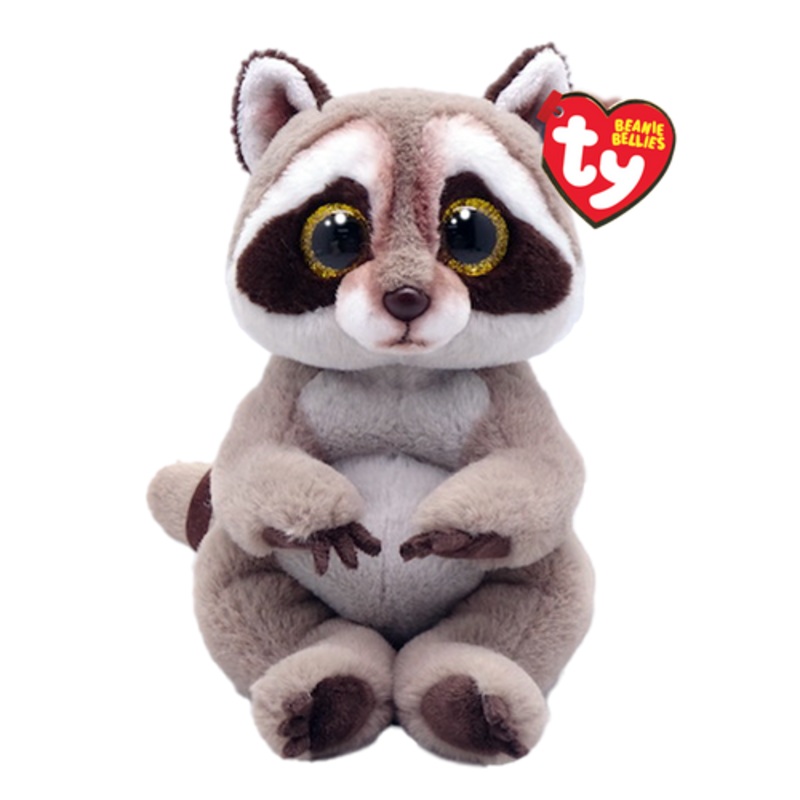 "TY Beanie Bellies Regular - Petey the Raccoon"
