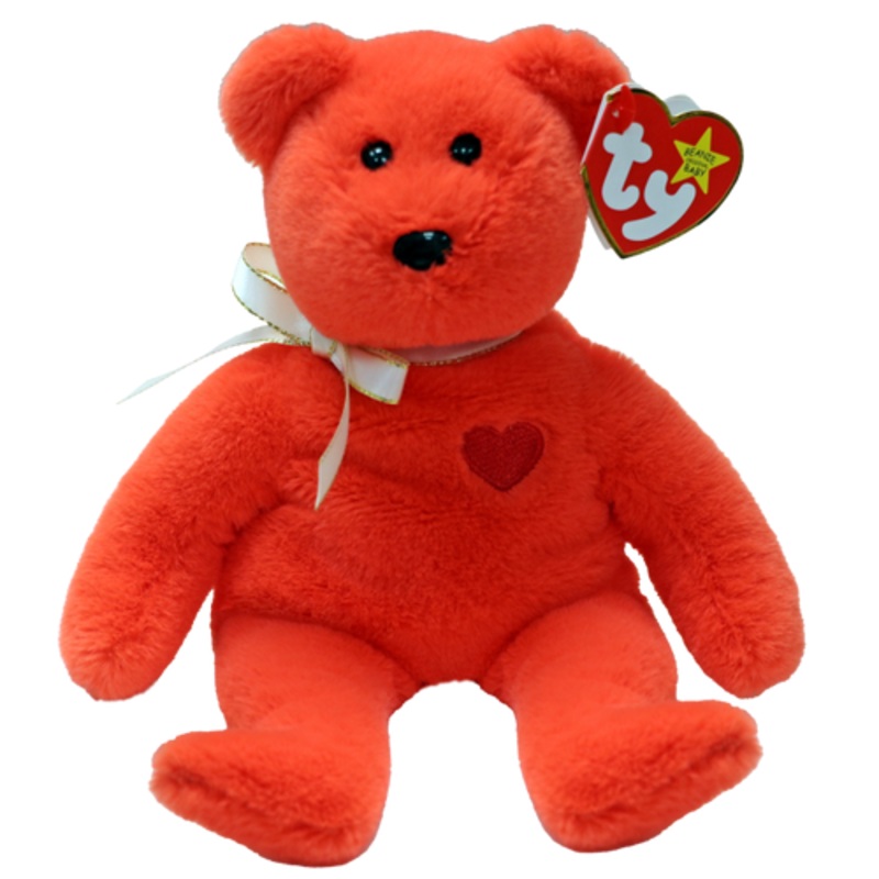 "TY Original Beanie Babies - Valentino II the Bear"