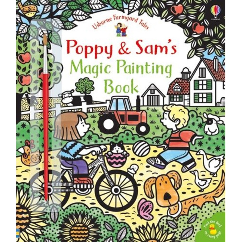 "Usborne - Farmyard Tales Poppy & Sam's Magic Painting Book"