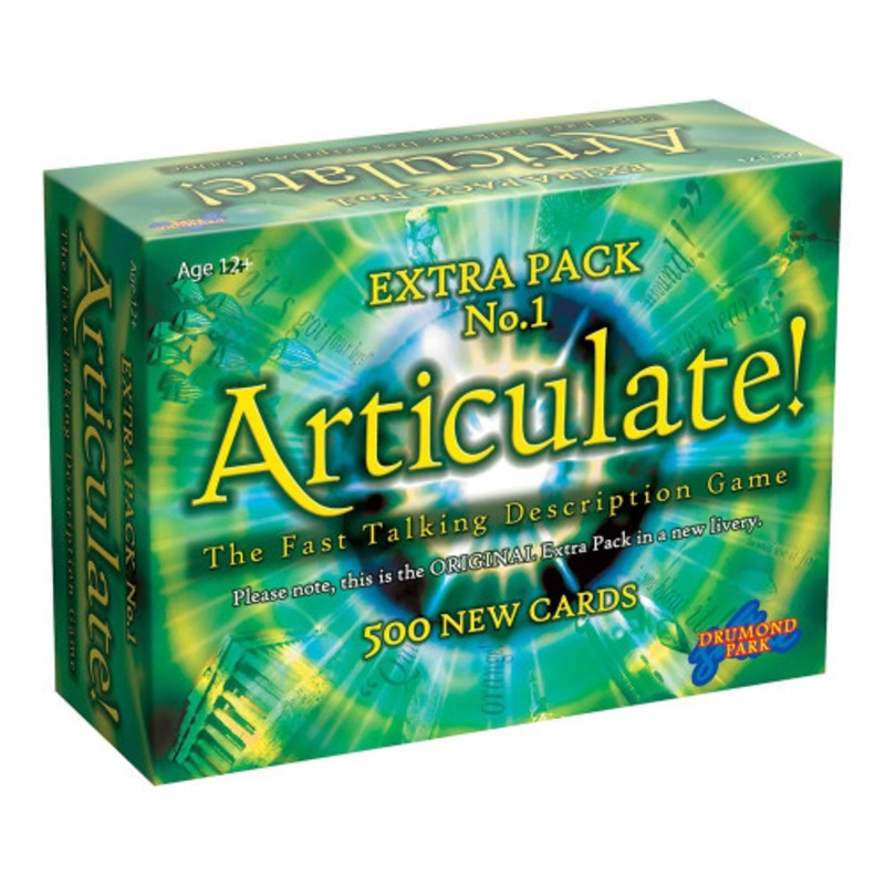"Articulate Extra Pack No 1 - Board Game Expansion"