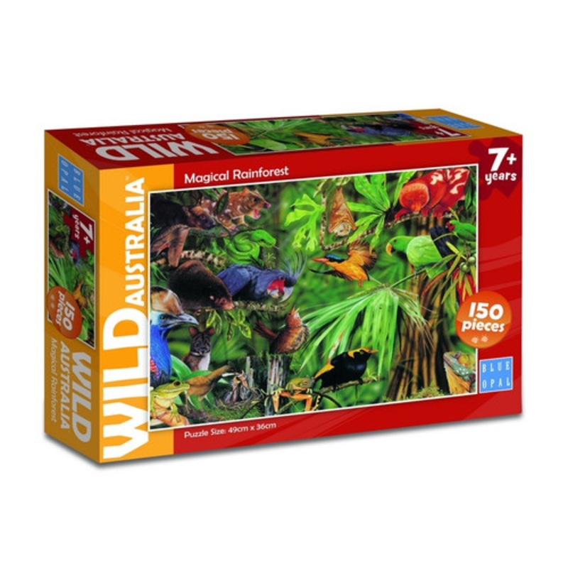 "Blue Opal 150pc - Magical Rainforest Puzzle"