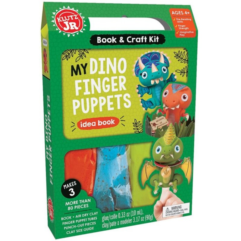 "Klutz Jr -  My Dino Finger Puppets"
