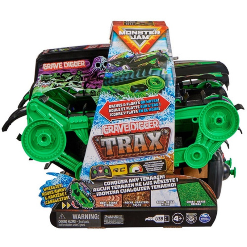 "Monster Jam Radio Control Grave Digger Trax"