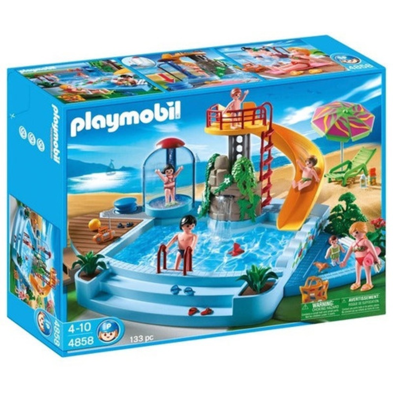 "Playmobil City Life - Pool with Water Slide 4858"