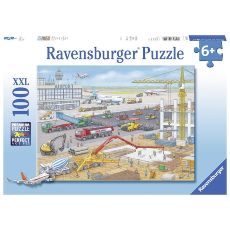 "Ravensburger 100pc - Airport Construction Site Puzzle"