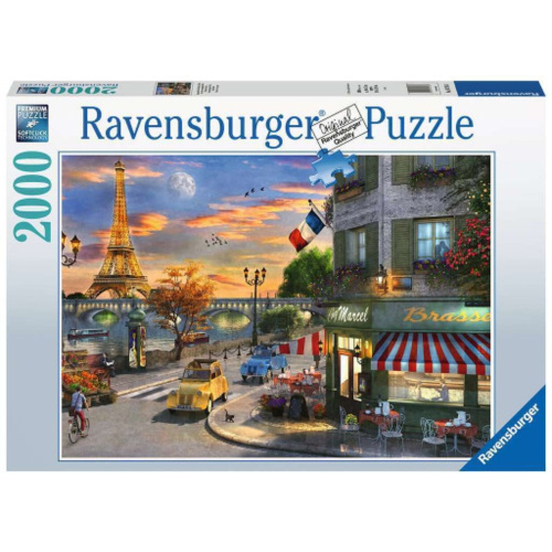 "Ravensburger 2000pc - Sunset in Paris Puzzle"