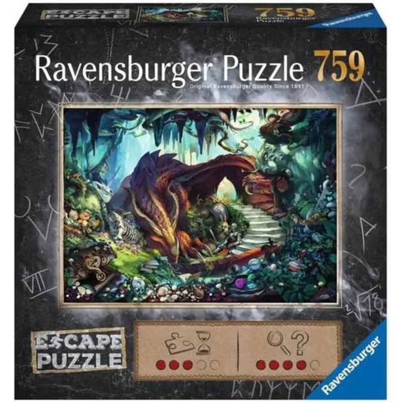 "Ravensburger ESCAPE 17: Dragon 759pc Puzzle"