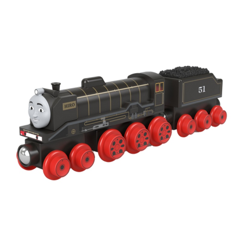 "Thomas & Friends Wooden Railway - Hiro Engine and Coal Car"