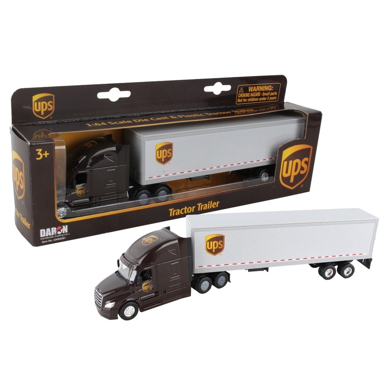 UPS TRACTOR TRAILER 1/64